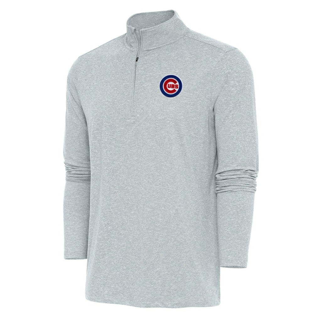 Chicago Cubs Antigua Hunk Quarter-Zip Pullover Top Near Me
