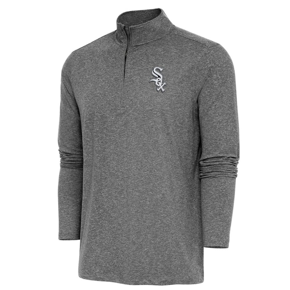 Chicago White Sox Antigua Hunk Quarter-Zip Pullover Top Near Me