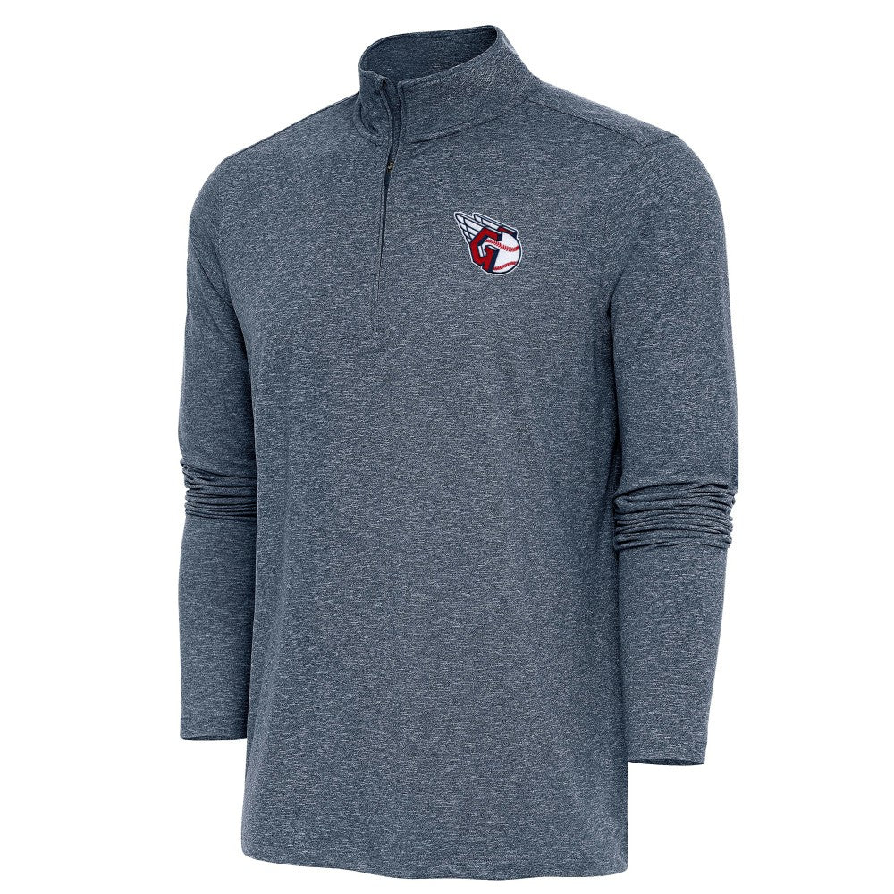 Cleveland Guardians Antigua Hunk Quarter-Zip Pullover Top Near Me