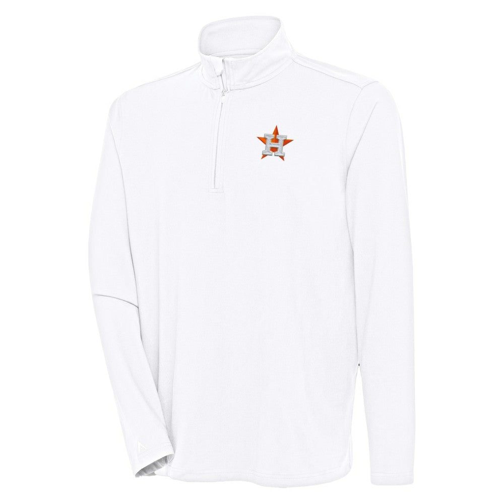Houston Astros Antigua Hunk Quarter-Zip Pullover Top Near Me