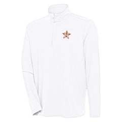 Houston Astros Antigua Hunk Quarter-Zip Pullover Top Near Me