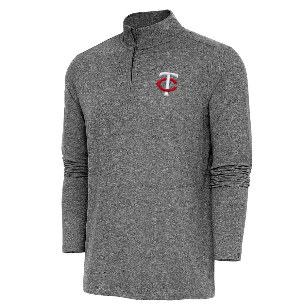 Minnesota Twins Antigua Hunk Quarter-Zip Pullover Top Sale