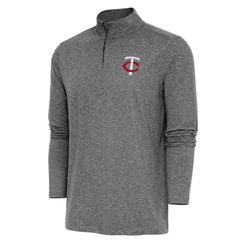 Minnesota Twins Antigua Hunk Quarter-Zip Pullover Top Sale