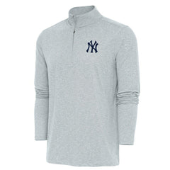 New York Yankees Antigua Hunk Quarter-Zip Pullover Top Sale