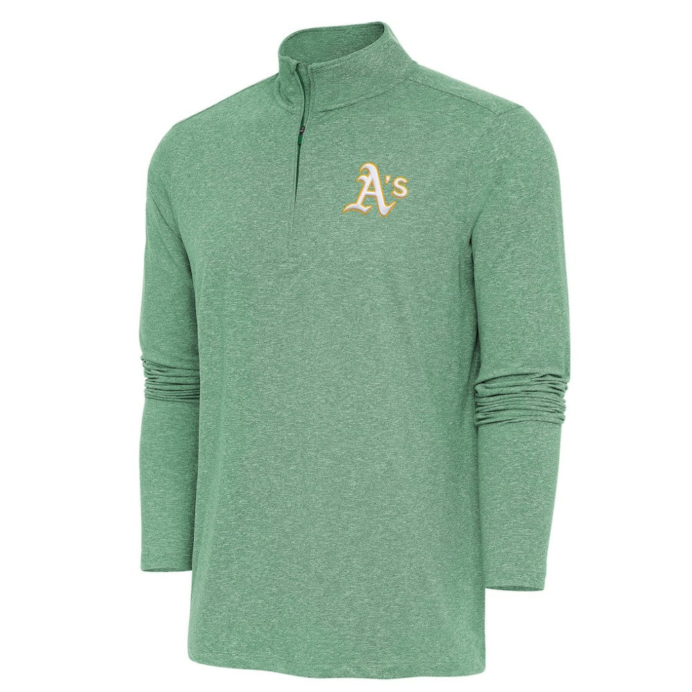 Athletics Antigua Hunk Quarter-Zip Pullover Top for sale