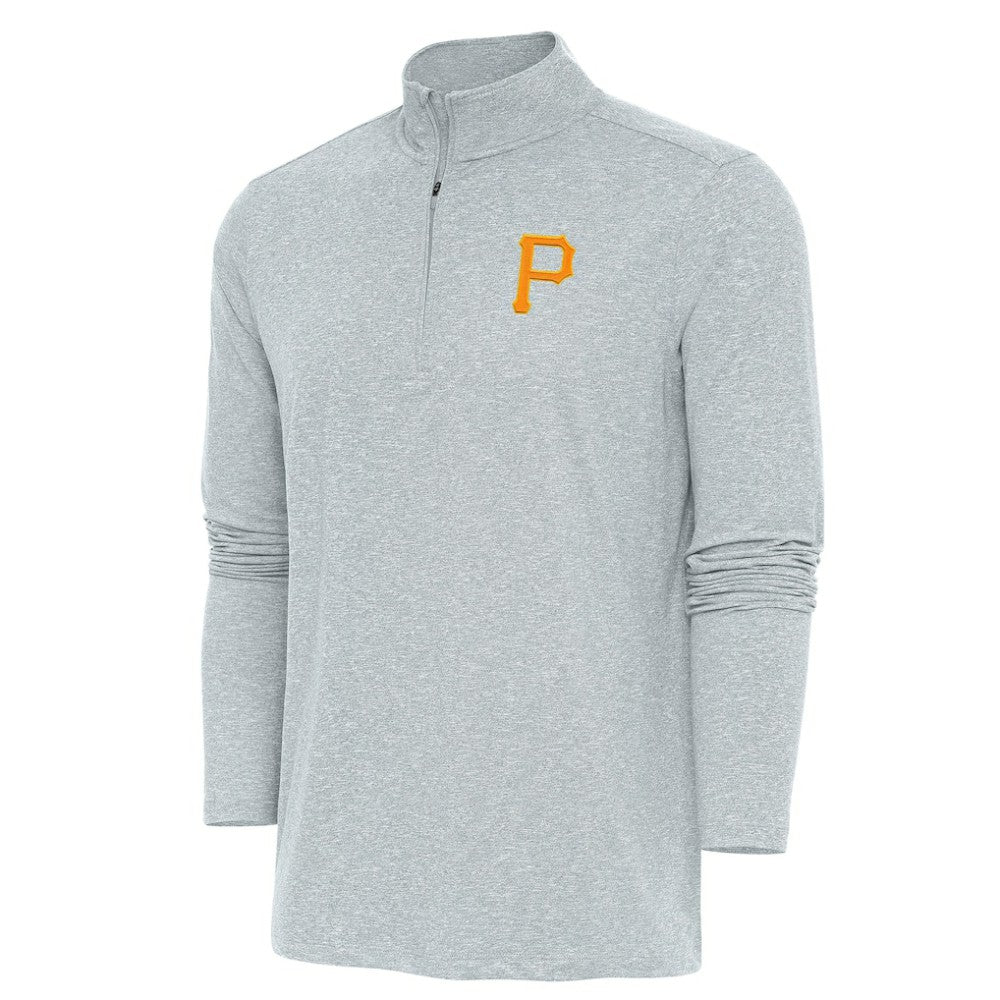 Pittsburgh Pirates Antigua Hunk Quarter-Zip Pullover Top Online