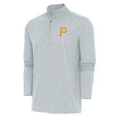 Pittsburgh Pirates Antigua Hunk Quarter-Zip Pullover Top Online