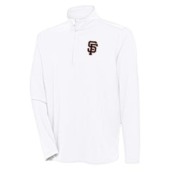 San Francisco Giants Antigua Hunk Quarter-Zip Pullover Top Sale