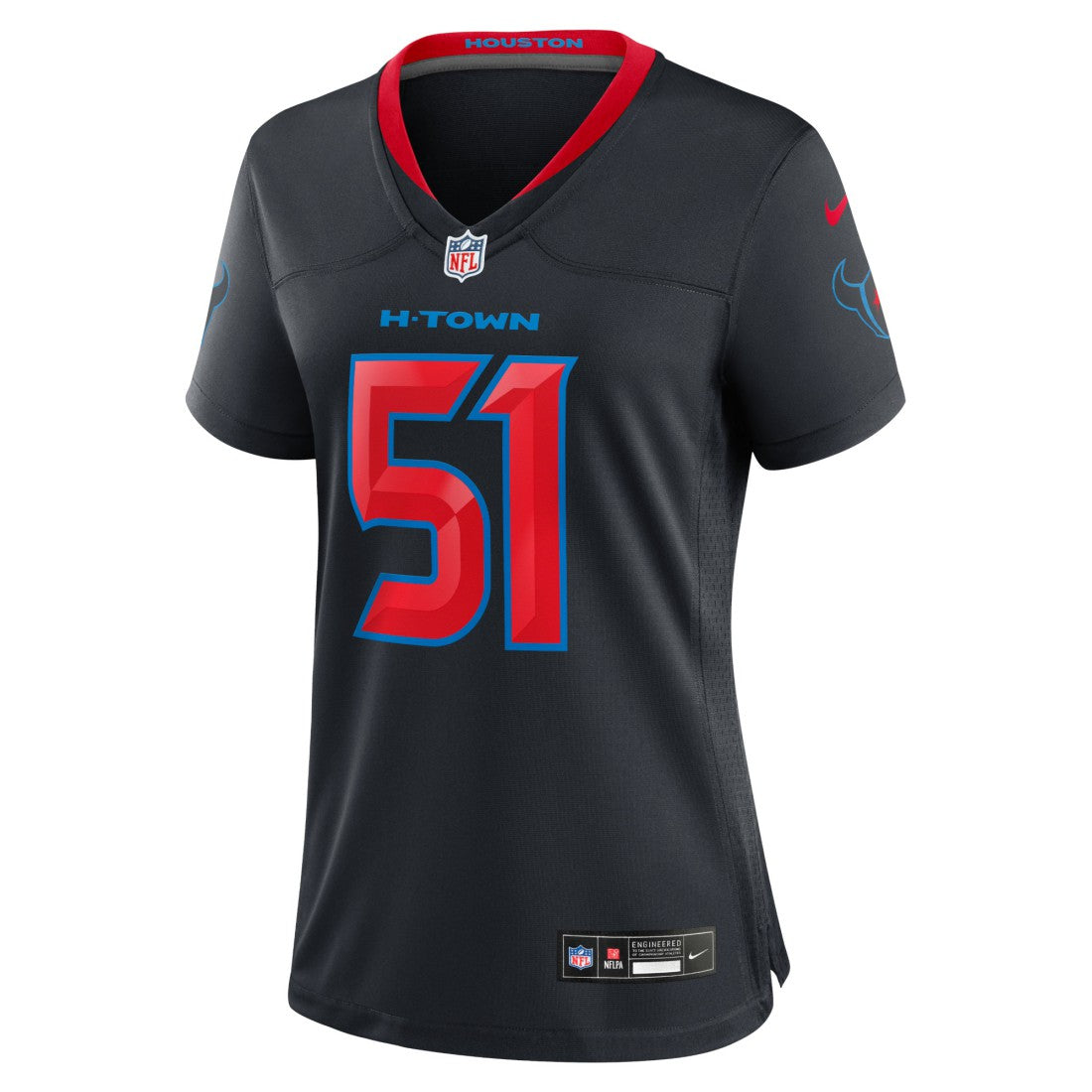 Will Anderson Jr. Houston Texans Women's 2nd Alternate Game Jersey - Navy - Nike