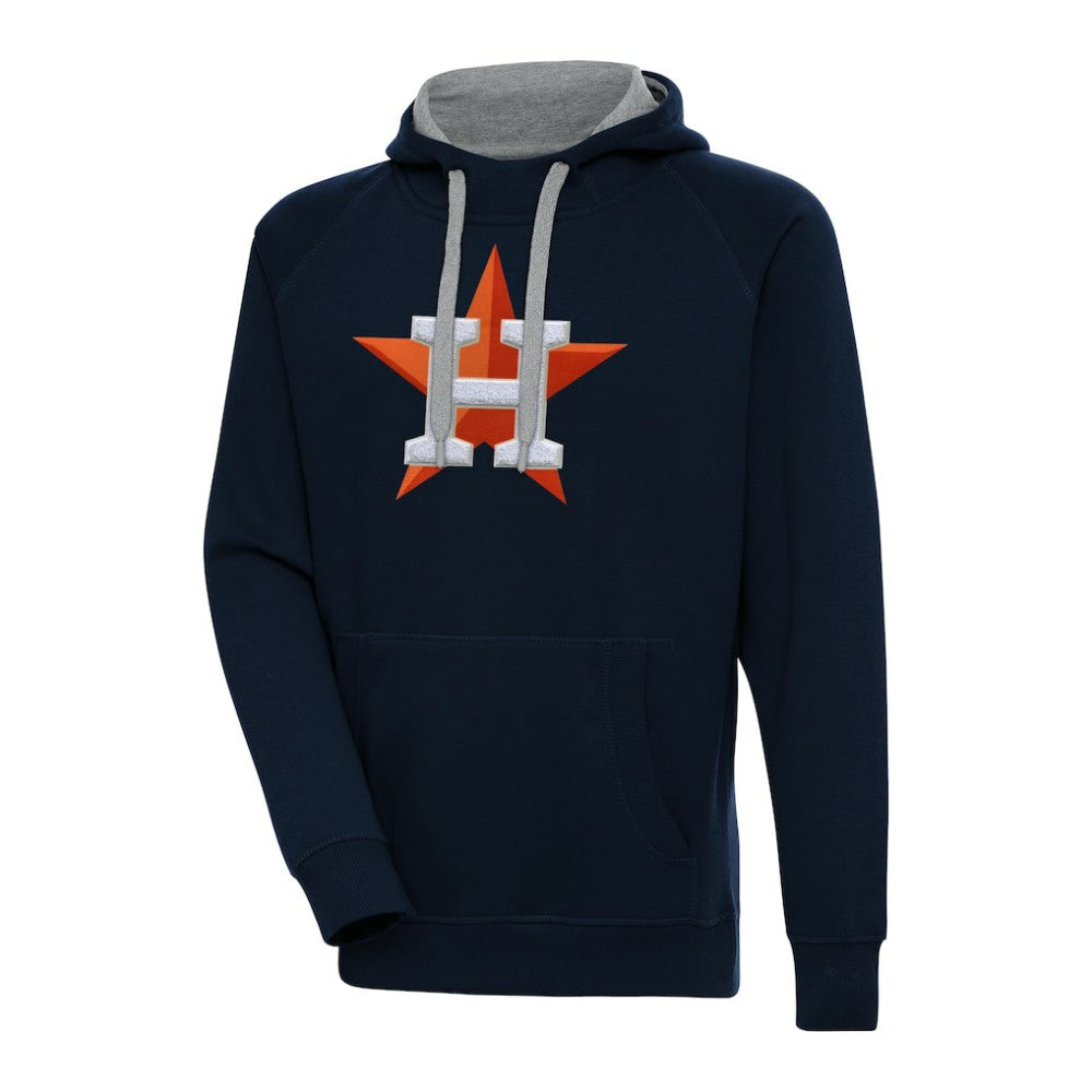 Houston Astros Antigua Victory Chenille Pullover Hoodie Outlet