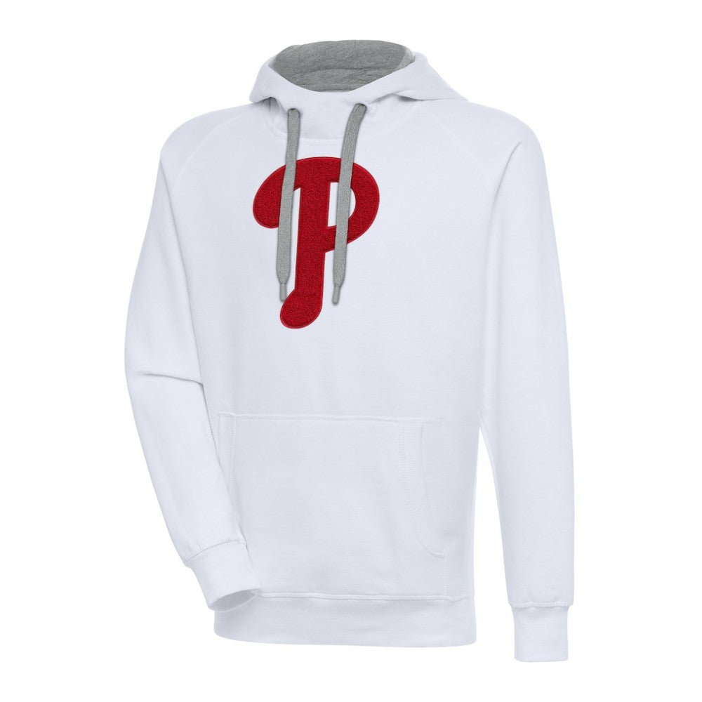 Philadelphia Phillies Antigua Victory Chenille Pullover Hoodie Online
