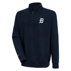 Detroit Tigers Antigua Victory Quarter-Zip Pullover Top for sale