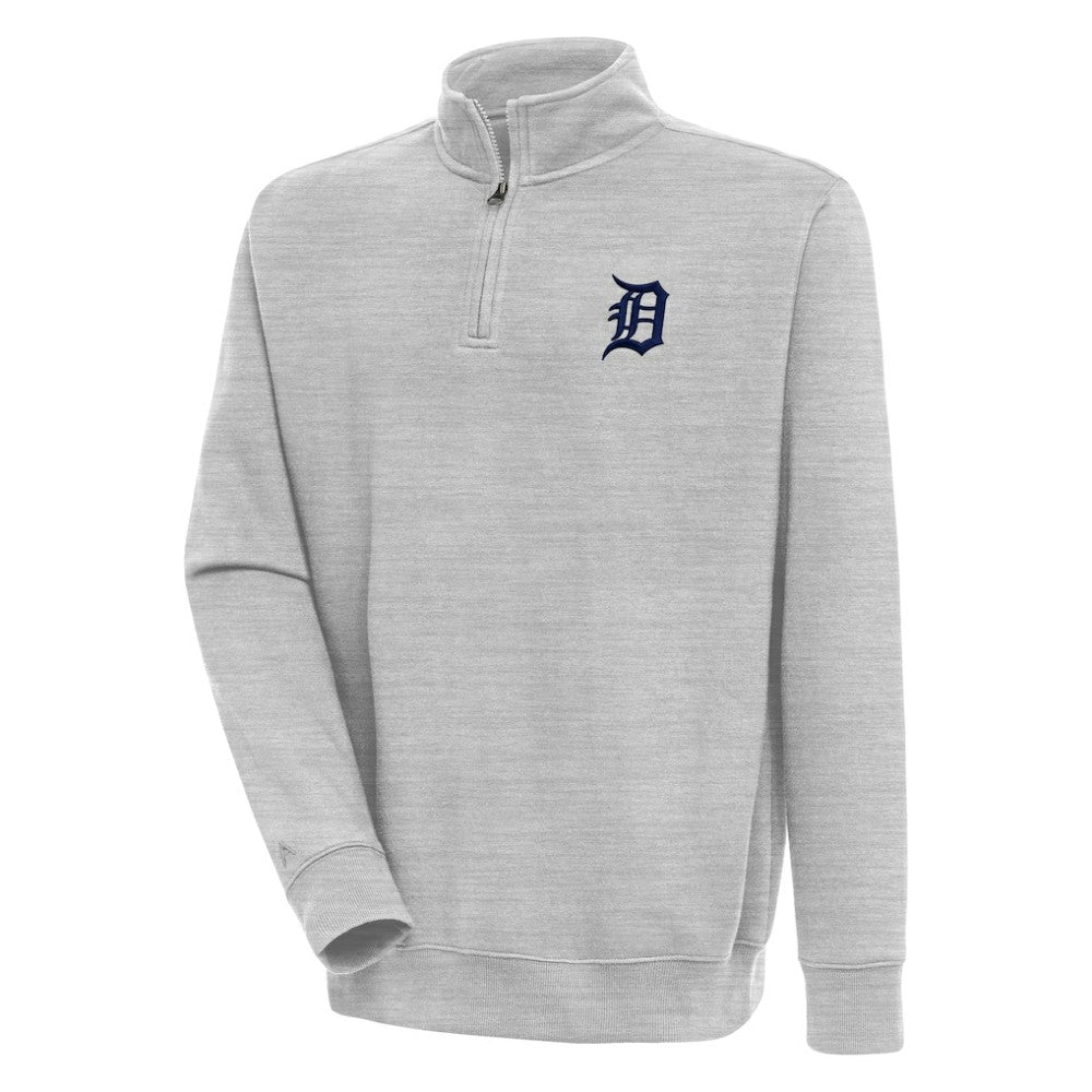 Detroit Tigers Antigua Victory Quarter-Zip Pullover Top for sale