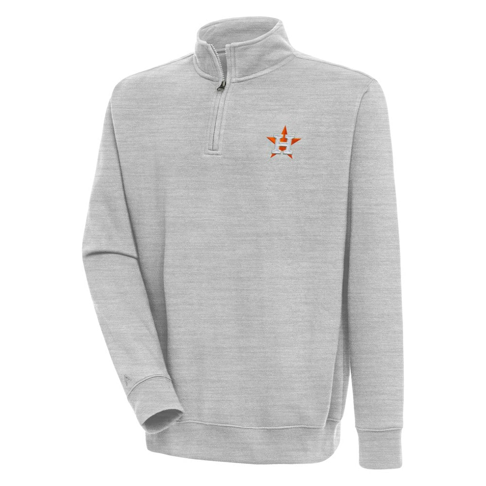 Houston Astros Antigua Victory Quarter-Zip Pullover Top Sale