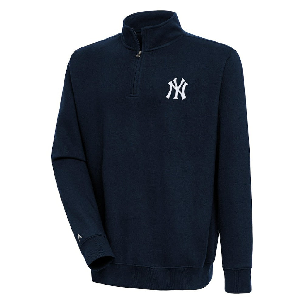 New York Yankees Antigua Victory Quarter-Zip Pullover Top Sale