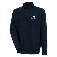 New York Yankees Antigua Victory Quarter-Zip Pullover Top Sale