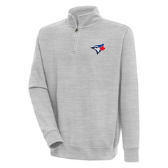 Toronto Blue Jays Antigua Victory Quarter-Zip Pullover Top Sale