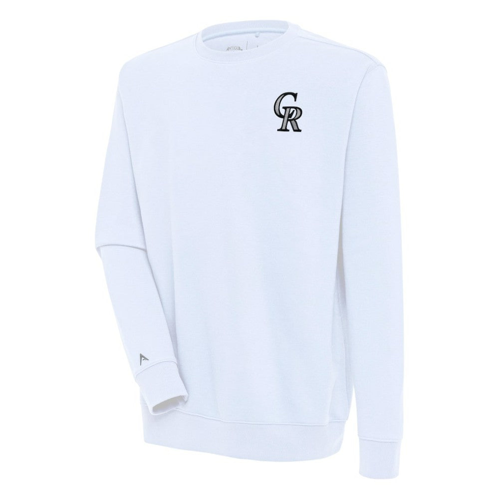 Colorado Rockies Antigua Victory Pullover Sweatshirt Outlet