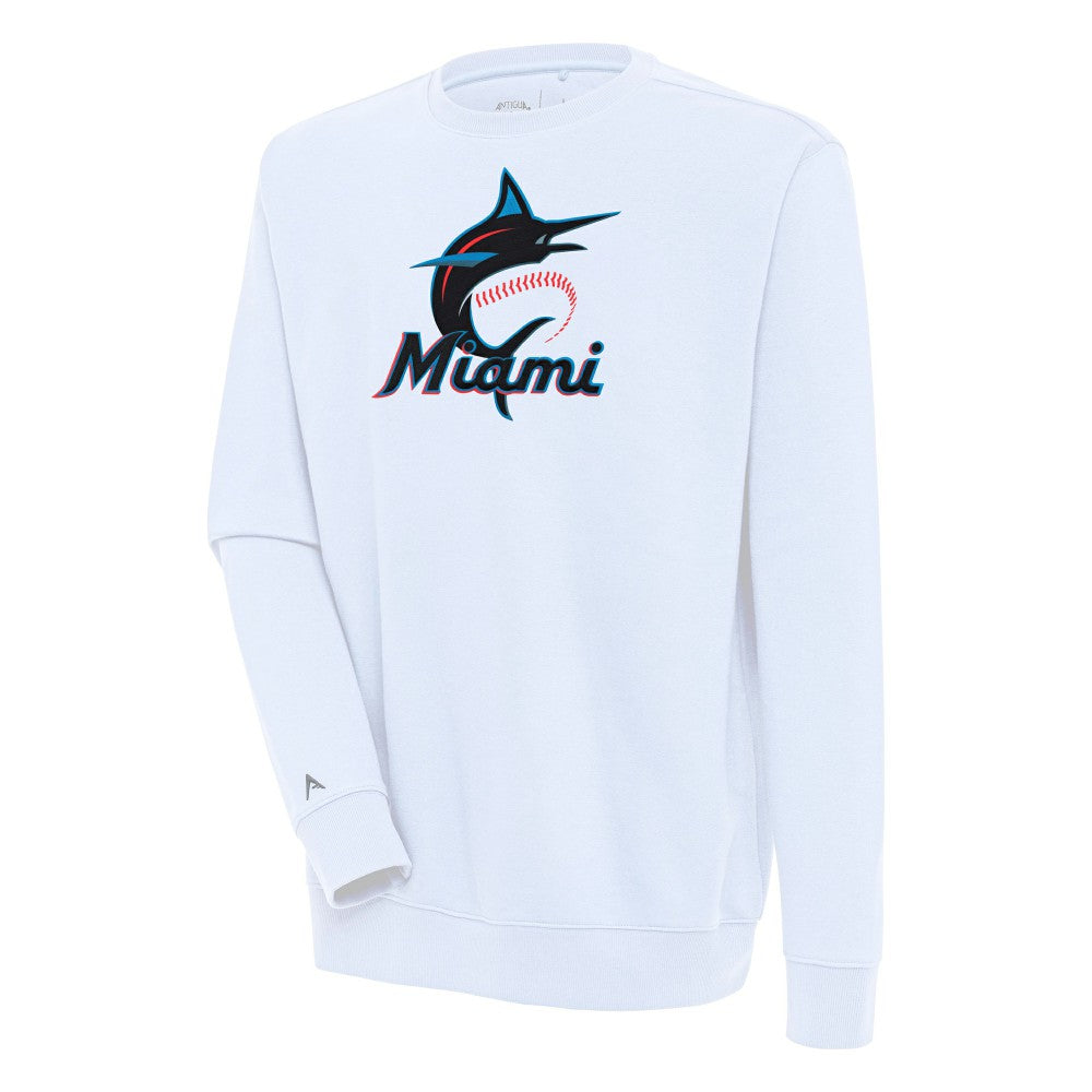 Miami Marlins Antigua Victory Pullover Sweatshirt Sale