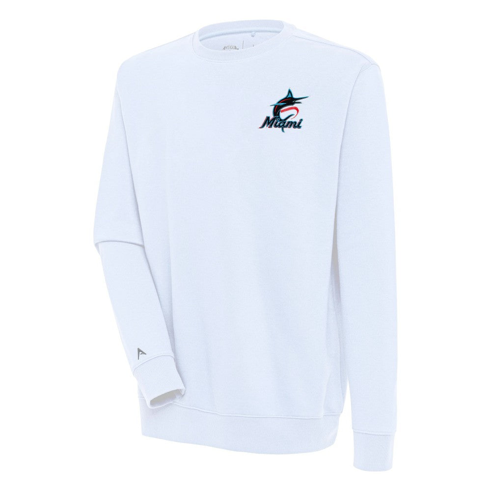 Miami Marlins Antigua Victory Pullover Sweatshirt Near Me