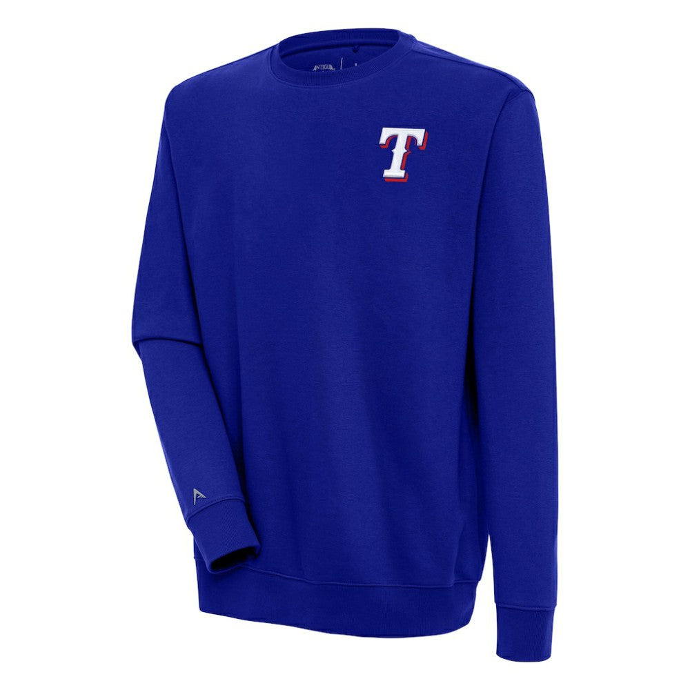 Texas Rangers Antigua Victory Pullover Sweatshirt Outlet