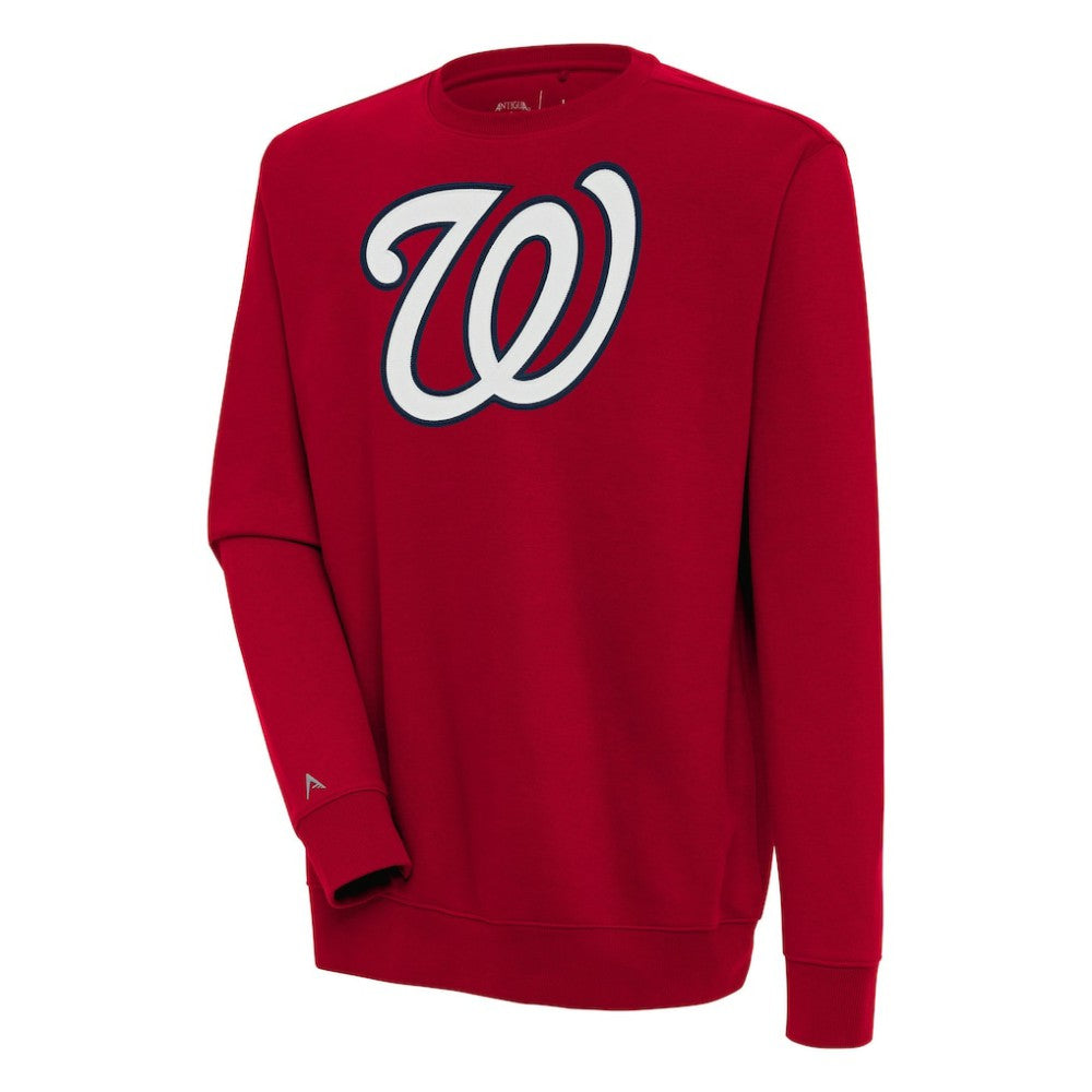 Washington Nationals Antigua Victory Pullover Sweatshirt Outlet