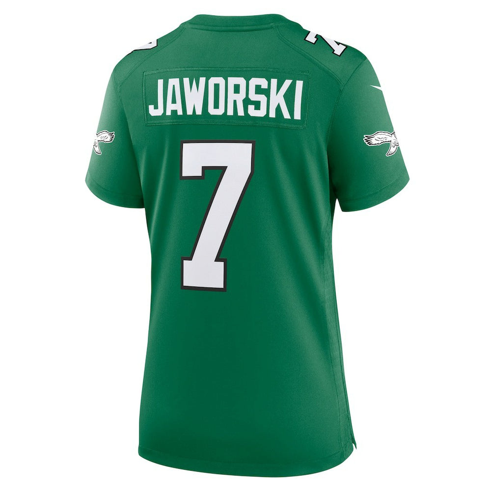 Ron Jaworski Philadelphia Eagles Women's Alternate Game Jersey - Kelly Green - Nike
