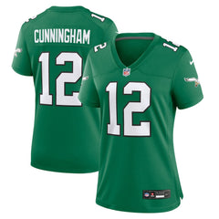 Randall Cunningham Philadelphia Eagles Women's Alternate Game Jersey - Kelly Green - Nike