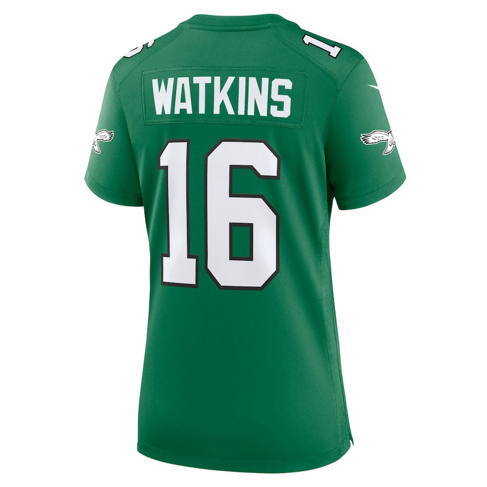 Quez Watkins Philadelphia Eagles Women's Alternate Game Jersey - Kelly Green - Nike
