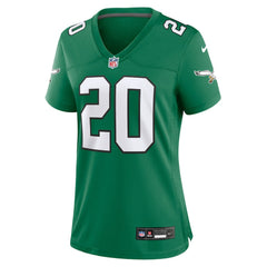 Brian Dawkins Philadelphia Eagles Women's Alternate Game Jersey - Kelly Green - Nike