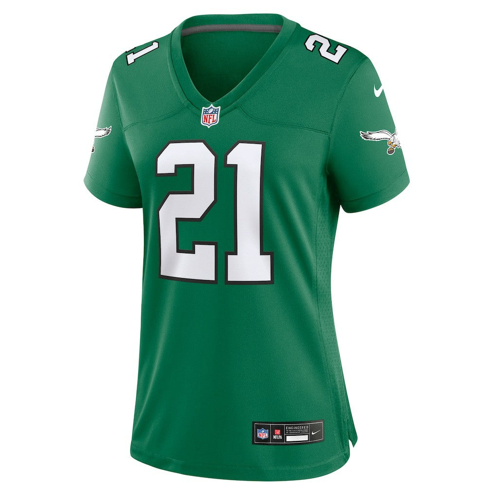 Eric Allen Philadelphia Eagles Women's Alternate Game Jersey - Kelly Green - Nike