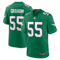 Brandon Graham Philadelphia Eagles Alternate Game Jersey - Kelly Green - Nike