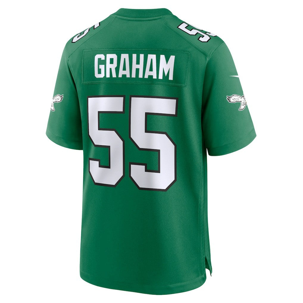 Brandon Graham Philadelphia Eagles Alternate Game Jersey - Kelly Green - Nike