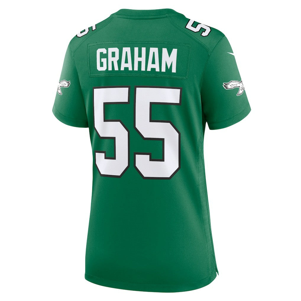 Brandon Graham Philadelphia Eagles Women's Alternate Game Jersey - Kelly Green - Nike