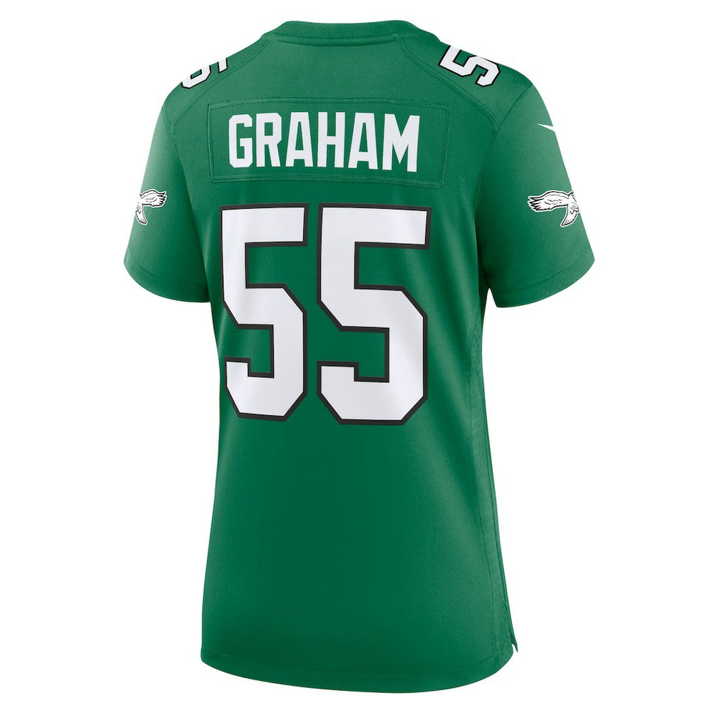 Brandon Graham Philadelphia Eagles Women's Alternate Game Jersey - Kelly Green - Nike