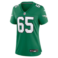 Lane Johnson Philadelphia Eagles Women's Alternate Game Jersey - Kelly Green - Nike