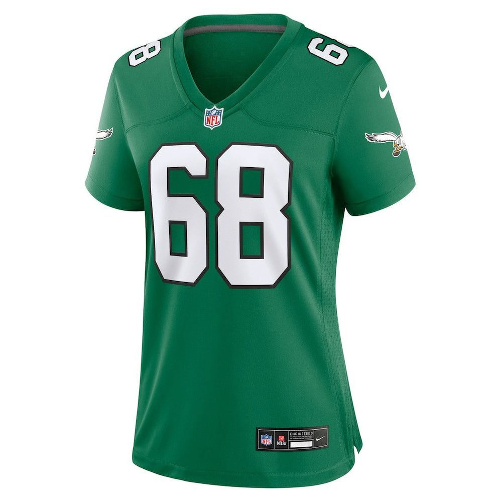 Jordan Mailata Philadelphia Eagles Women's Alternate Game Jersey - Kelly Green - Nike