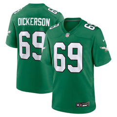 Landon Dickerson Philadelphia Eagles Alternate Game Jersey - Kelly Green - Nike