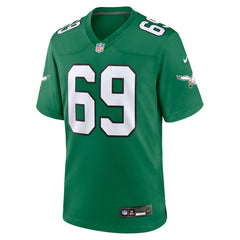 Landon Dickerson Philadelphia Eagles Alternate Game Jersey - Kelly Green - Nike