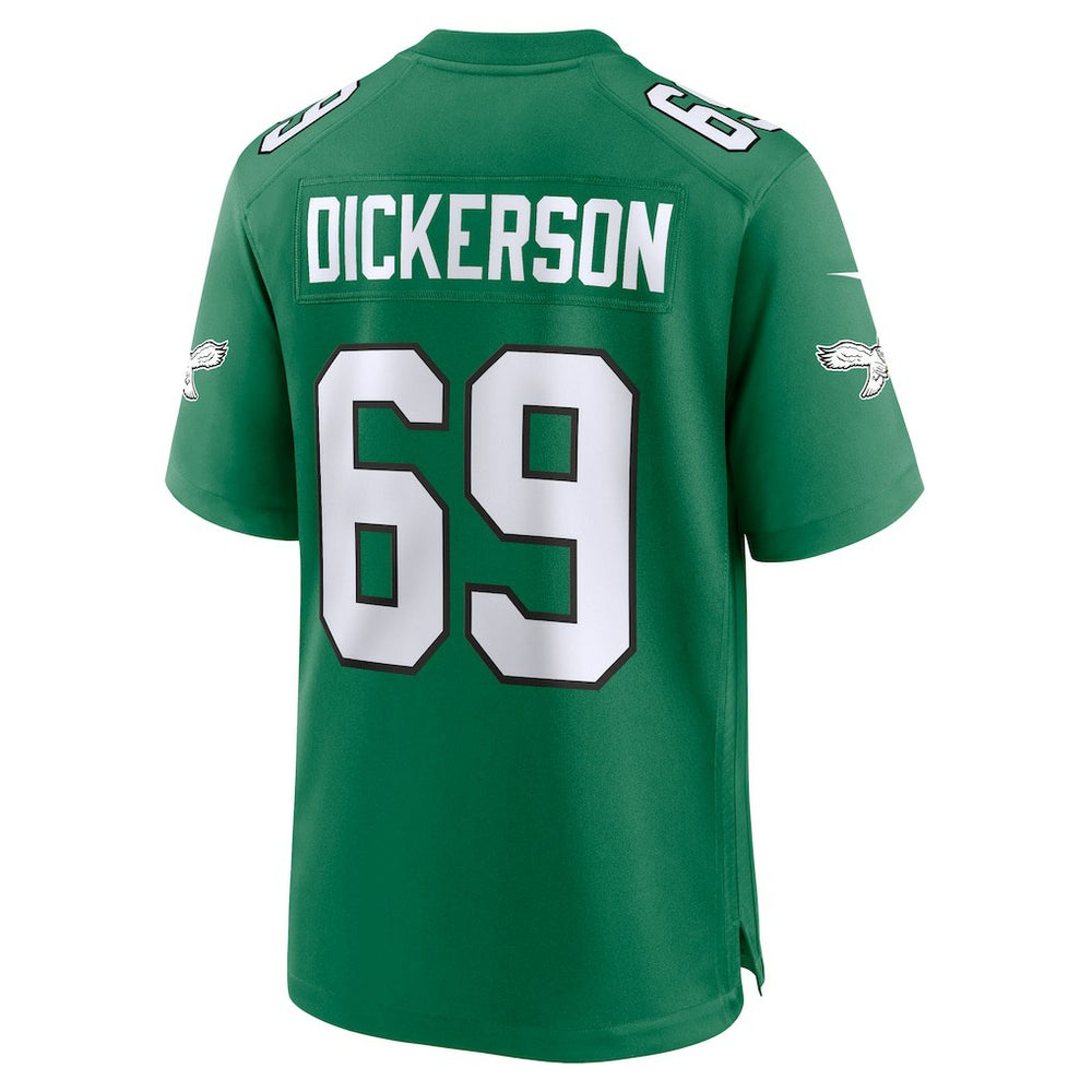 Landon Dickerson Philadelphia Eagles Alternate Game Jersey - Kelly Green - Nike