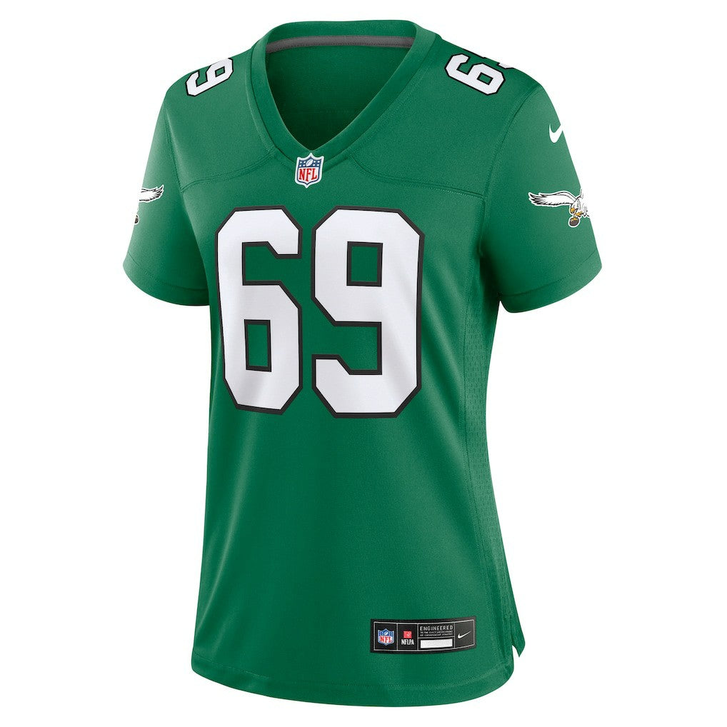 Landon Dickerson Philadelphia Eagles Women's Alternate Game Jersey - Kelly Green - Nike