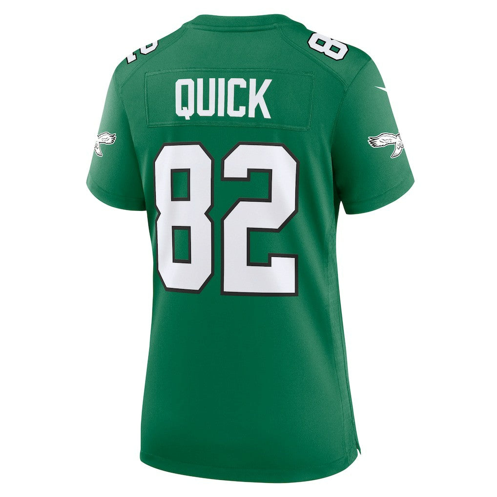 Mike Quick Philadelphia Eagles Women's Alternate Game Jersey - Kelly Green - Nike