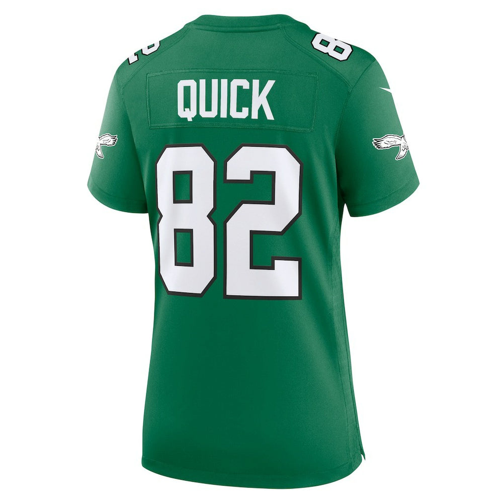 Mike Quick Philadelphia Eagles Women's Alternate Game Jersey - Kelly Green - Nike