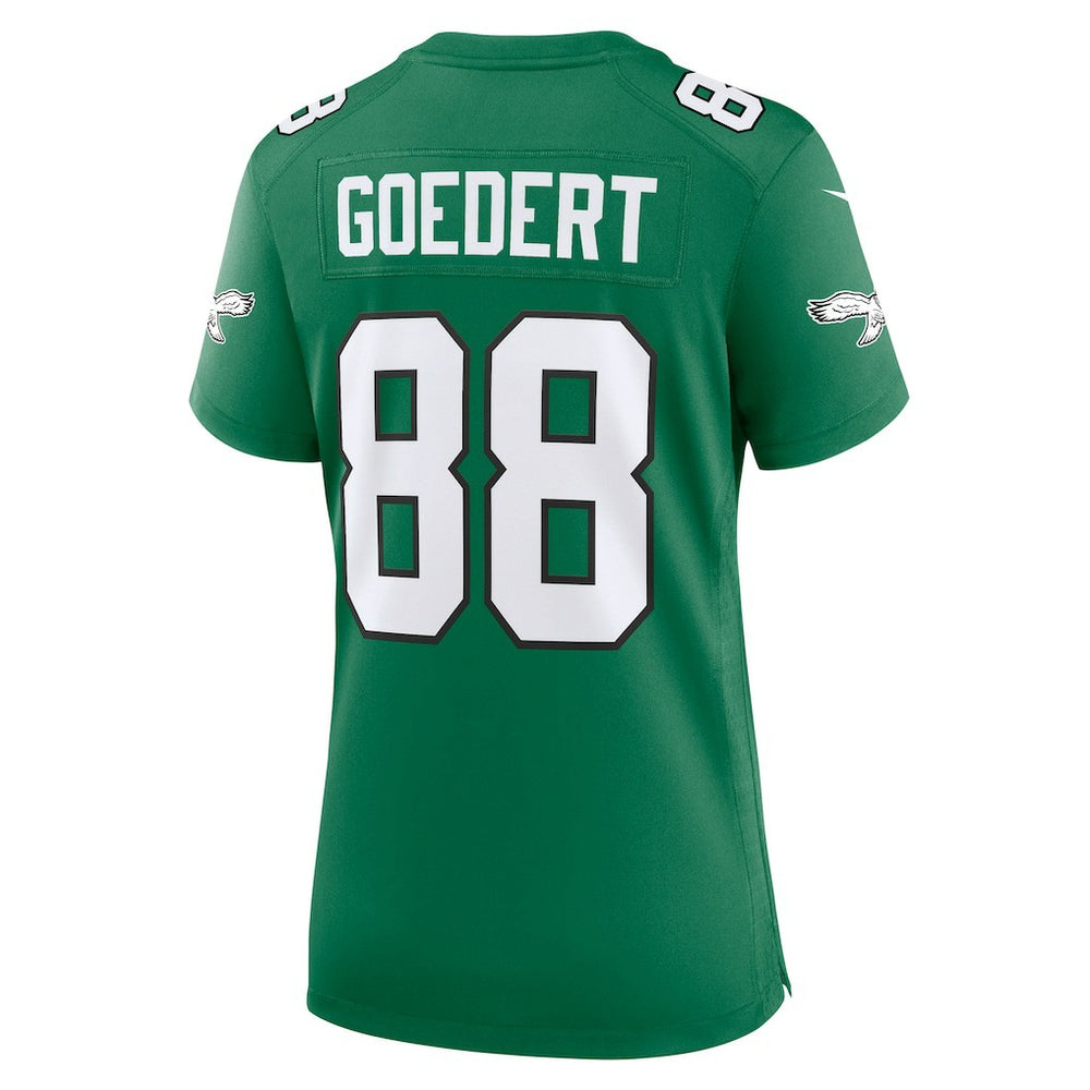 Dallas Goedert Philadelphia Eagles Women's Alternate Game Jersey - Kelly Green - Nike