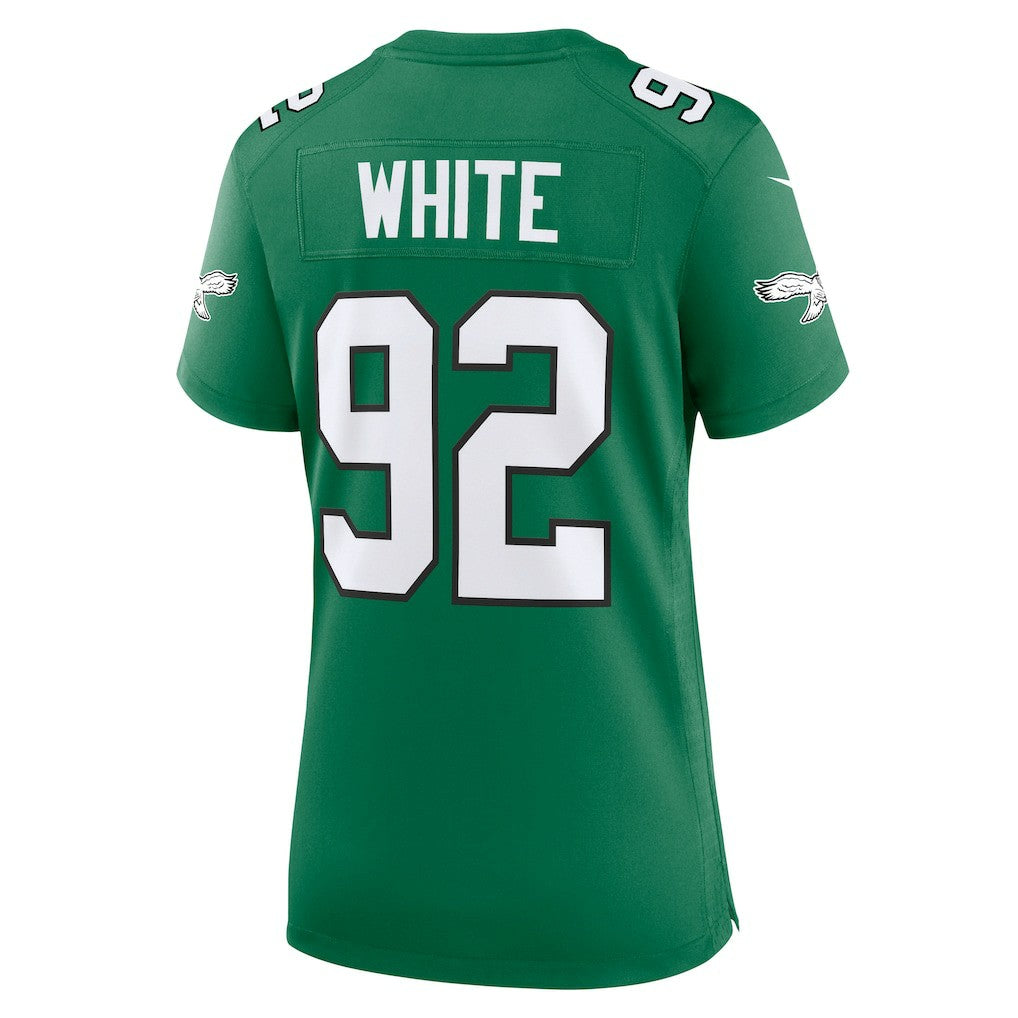 Reggie White Philadelphia Eagles Women's Alternate Game Jersey - Kelly Green - Nike