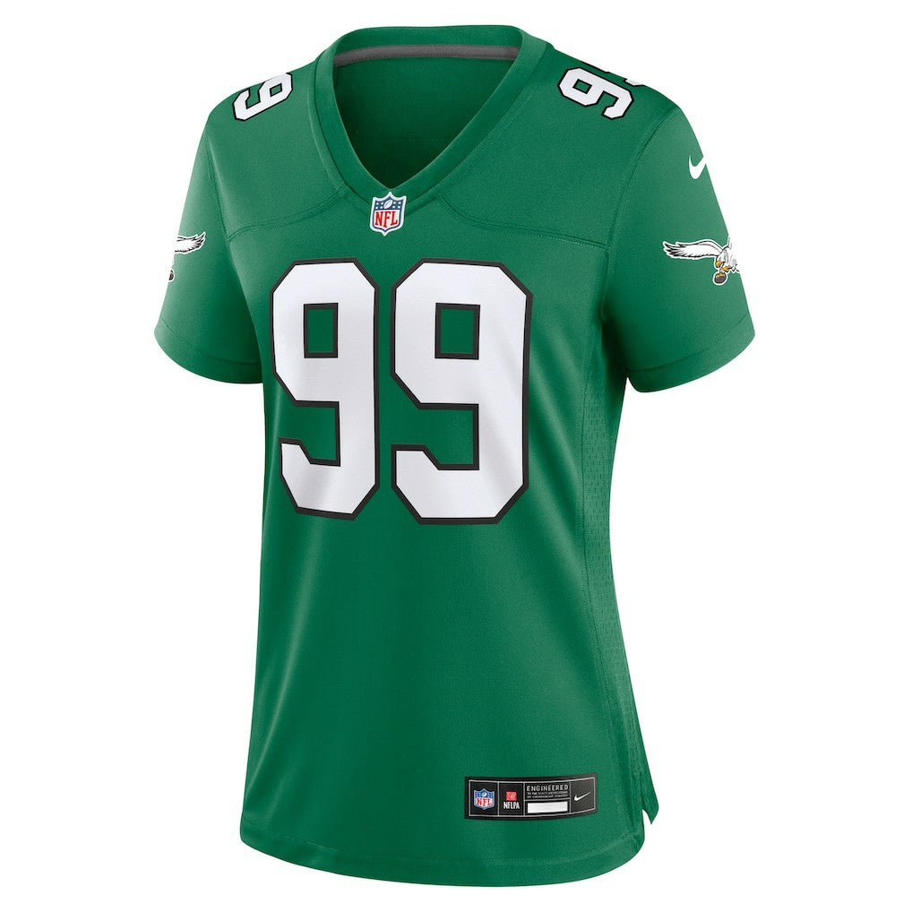 Jerome Brown Philadelphia Eagles Women's Alternate Game Jersey - Kelly Green - Nike
