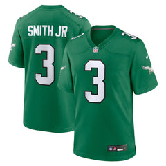 Nolan Smith Philadelphia Eagles Alternate Game Jersey - Kelly Green - Nike