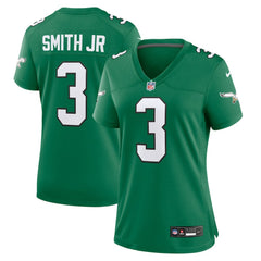 Nolan Smith Philadelphia Eagles Women's Alternate Game Jersey - Kelly Green - Nike