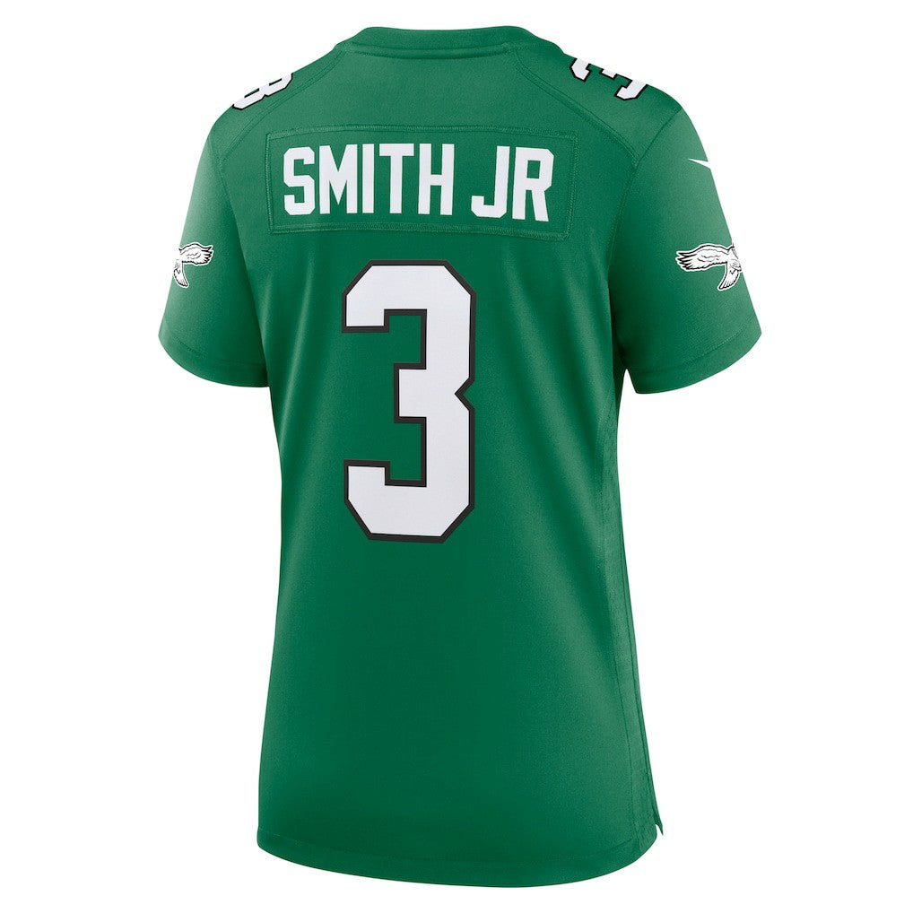 Nolan Smith Philadelphia Eagles Women's Alternate Game Jersey - Kelly Green - Nike