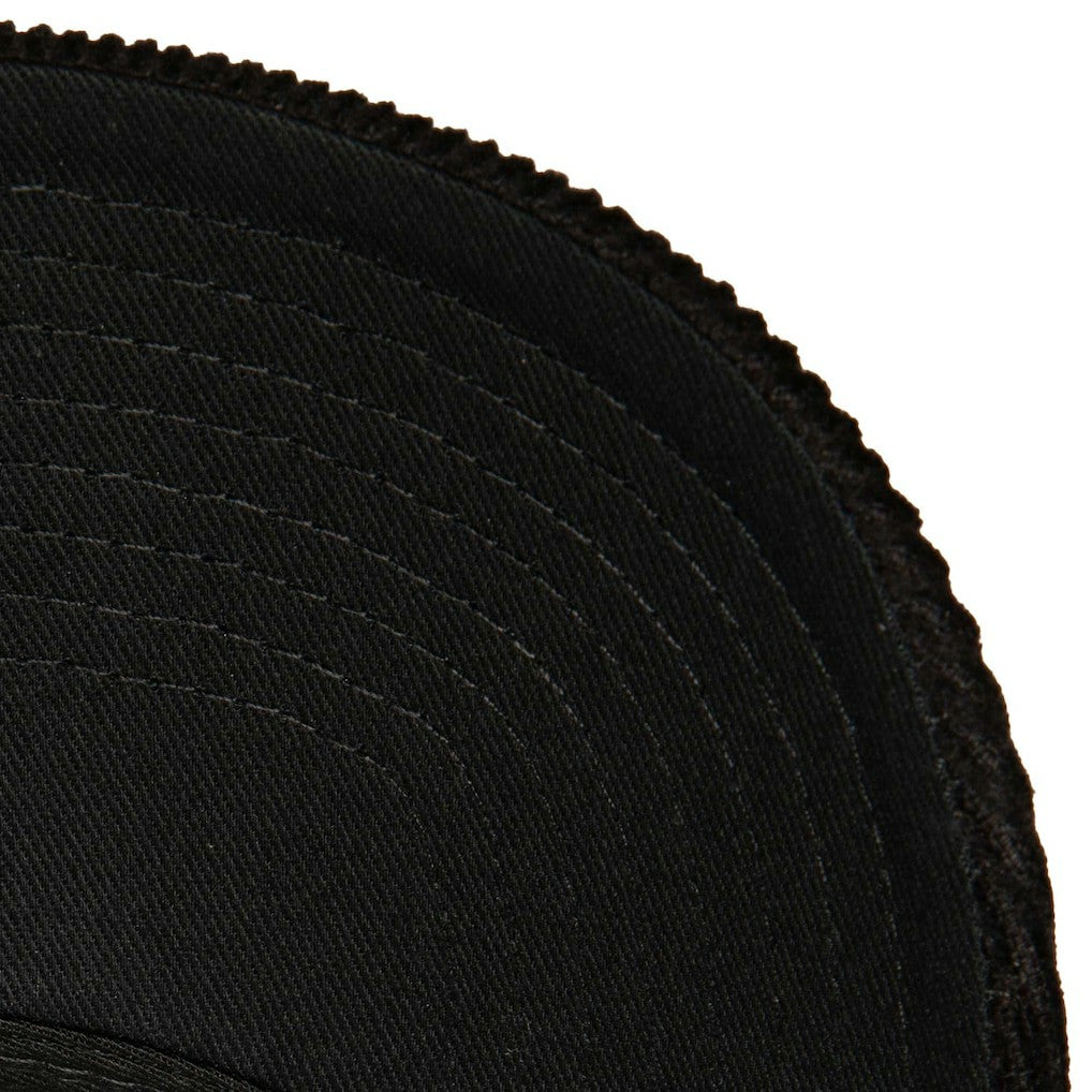 Mitchell & Ness Brooklyn Nets Times Up Classic Script Cord Trucker Hat Black